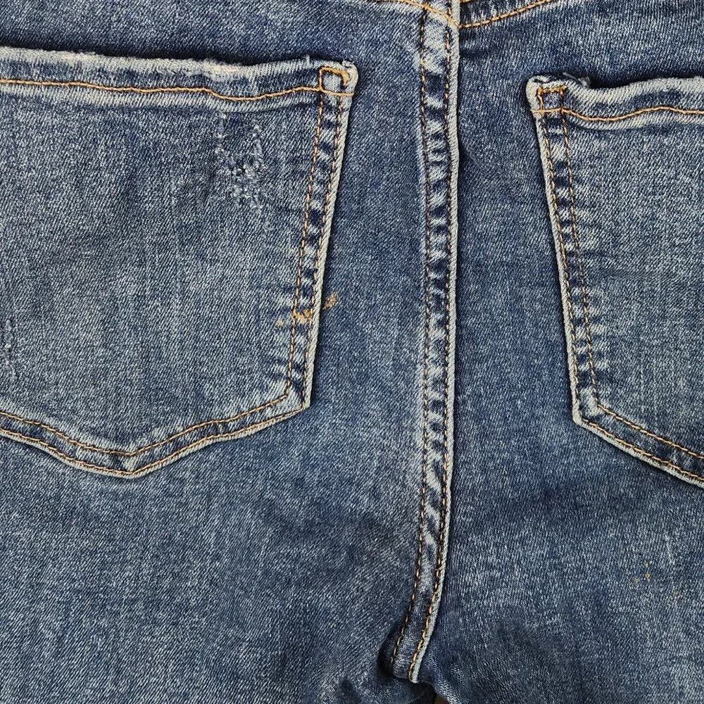 Free People Frayed Hem Distressed Jeans sz 27 *Flawed*